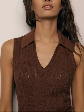 NWT PAIGE Rossana Sweater Tank Top